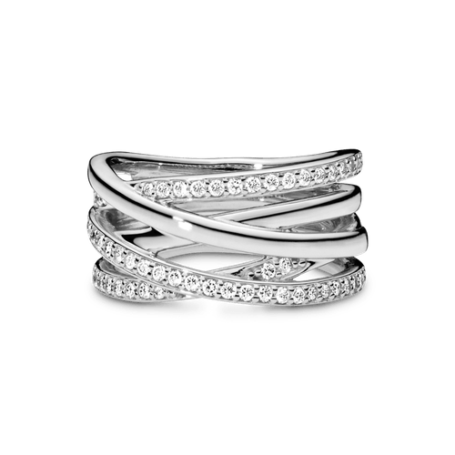 Anillo Entrelazado esterlina