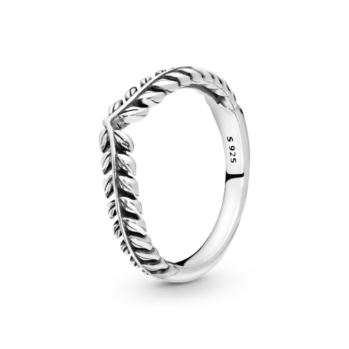 Anillo Hueso de los deseos Granos de trigo
