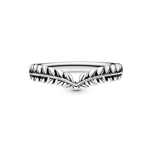 Anillo Hueso de los deseos Granos de trigo
