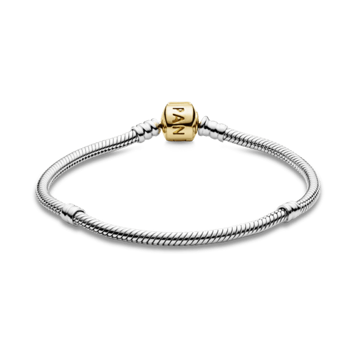 Brazalete cadena de serpiente Pandora Moments Dos Tonos