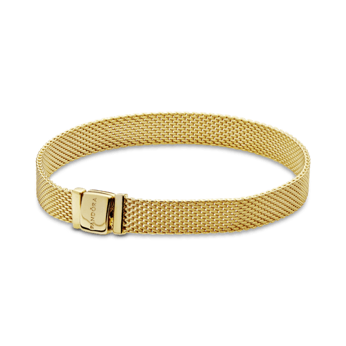 Brazalete Pandora Reflexions con Recubrimiento en Oro de 14k