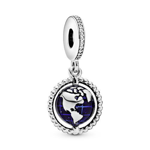 Charm Colgante Globo Giratorio