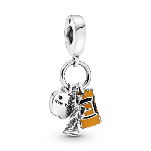 Charm Colgante PANDORA Con Símbolos De New York City