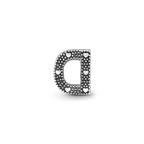 Charm del alfabeto Letra D