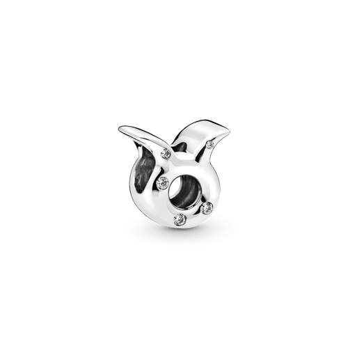 Charm del zodíaco Tauro resplandeciente