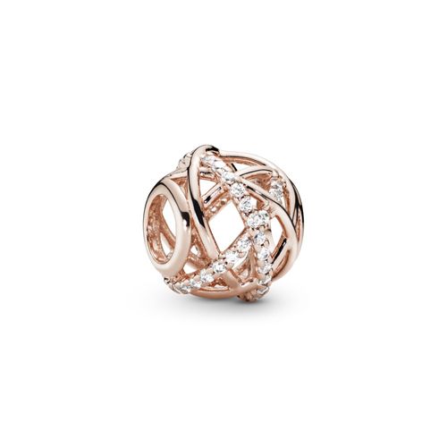 Charm Galaxia en Recubrimiento en Oro Rosa de 14k Recubrimiento en Oro Rosa de 14k