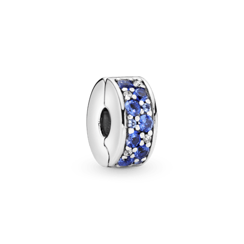 Charm Sujetador de pavé azul