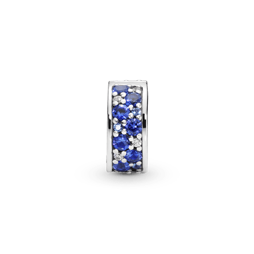 Charm Sujetador de pavé azul