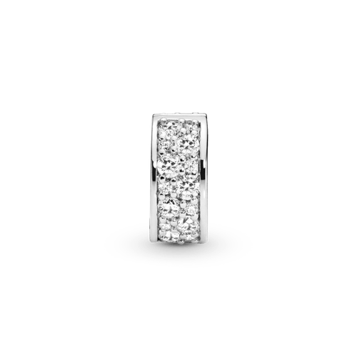 Charm Sujetador de pavé transparente