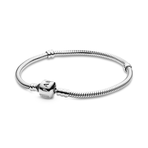 Brazalete cadena de serpiente con cierre Pandora Moments