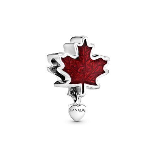 Charm Hoja de Arce Rojo de Canadá