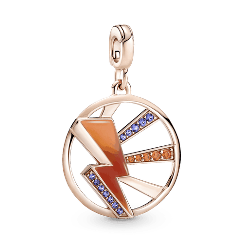 Medallón Ilumíname Recubrimiento en Oro Rosa De 14K Pandora Me