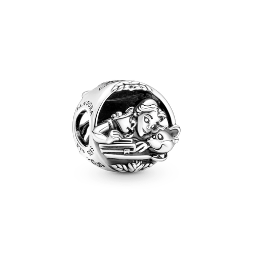 Charm En Plata De Ley La Bella Y La Bestia De Disney