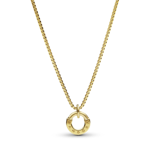 Collar collier y colgante I-D Pandora Signature Oro 14K