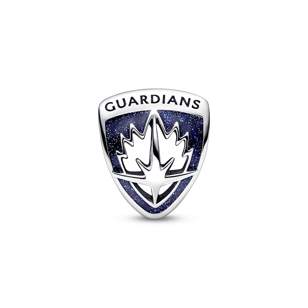 Charm Emblema de Rocket Raccoon y Groot de Guardianes de la Galaxia de Marvel