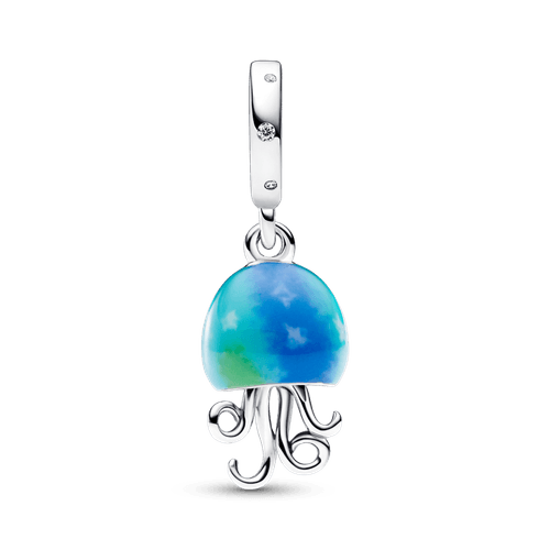 Charm colgante Medusa que cambia de color Pandora Plata Esterlina
