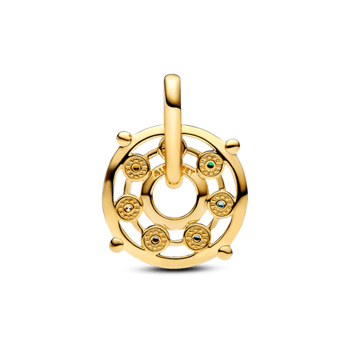 Medallón Chakra de Pandora ME Recubrimiento en Oro de 14k