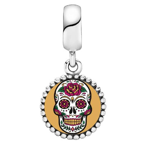 Engraving Calavera Colorida