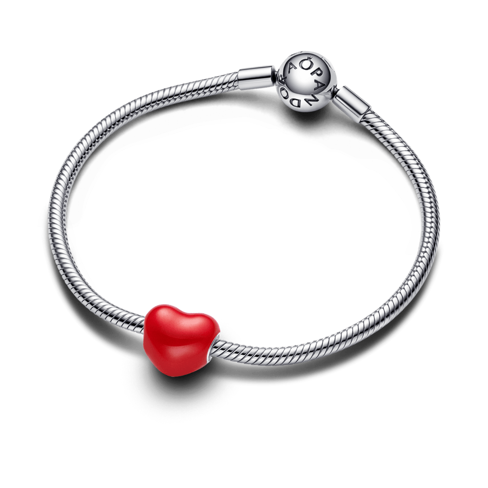 Charm Corazon Mensaje Oculto que cambia de color Pandora MX Pandora MX Joyeria Oficial Charms Brazaletes y Anillos