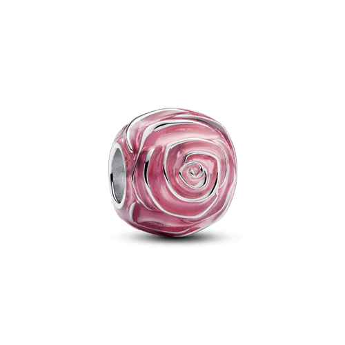 Charm Rosa Rosa Floreciendo