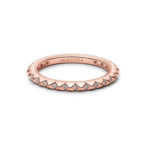 Anillo Pirámides de Pandora ME Oro Rosa