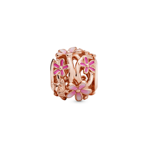 Charm Margarita Rosa Openwork