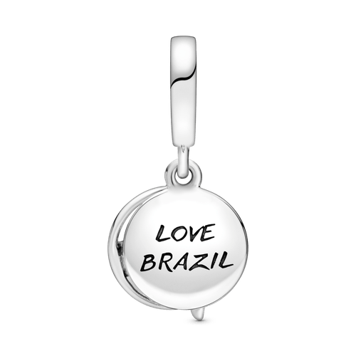 Charm Colgante Playa y Perico de Brasil