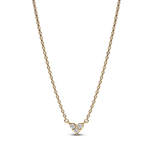 Collar Corazón triple Gema