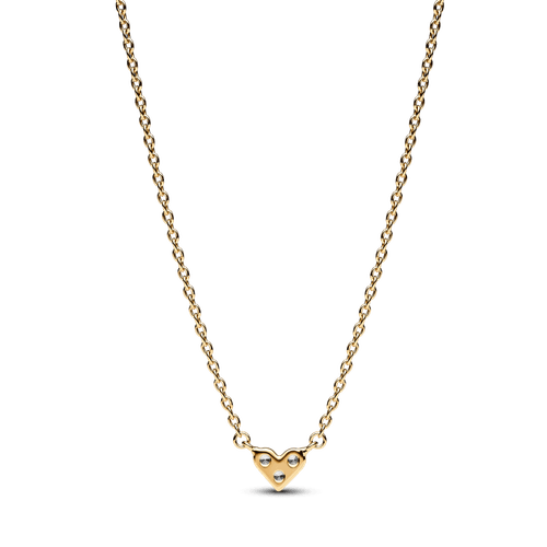 Collar Corazón triple Gema
