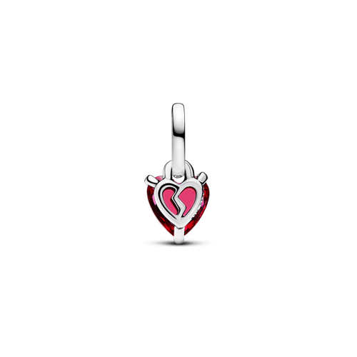 Mini Charm Colgante Corazón Roto