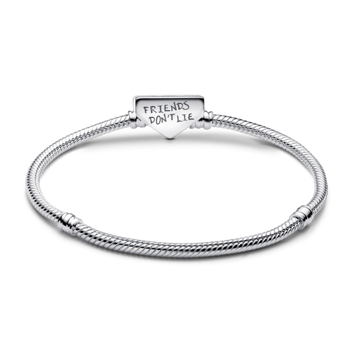 Brazalete Pandora Moments Cadena de Serpiente con Cierre de Stranger Things