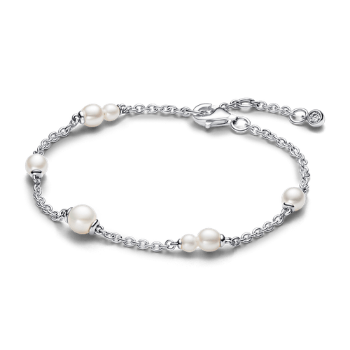 Brazalete de Cadena Estación Perlas Cultivadas de Agua Dulce Tratadas