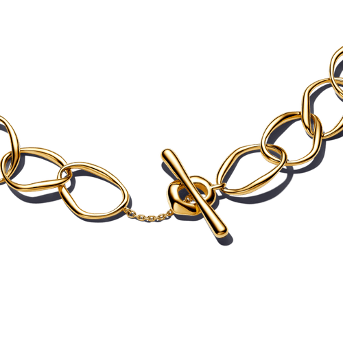Brazalete de Eslabones de Forma Orgánica
