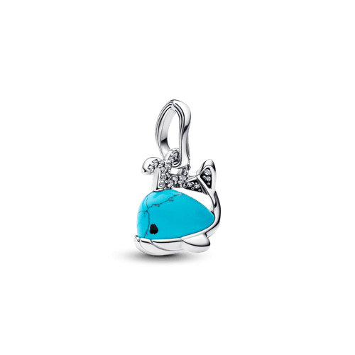 Charm Colgante Ballena Color Turquesa