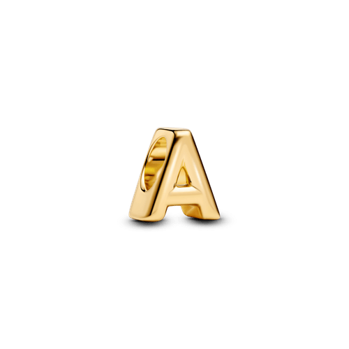 Charm Dorado Alfabeto Letra A