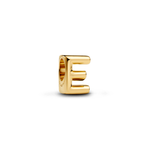 Charm Dorado Alfabeto Letra E