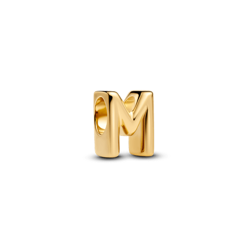 Charm Dorado Alfabeto Letra M
