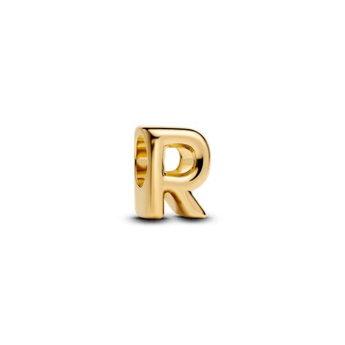 Charm Dorado Alfabeto Letra R