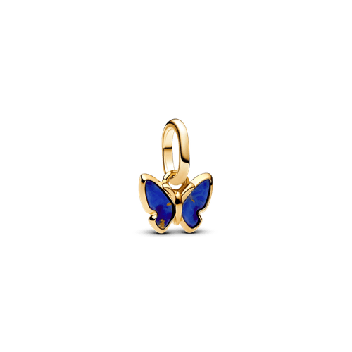 Mini Charm Colgante Mariposa Azul