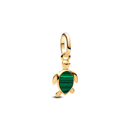 Mini Charm Colgante Tortuga Verde