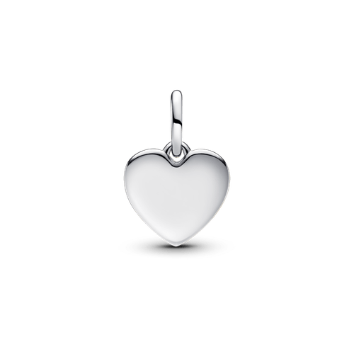Charm Dije Grabable Corazón Amor Plateado