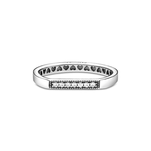 Anillo apilable Barra resplandeciente