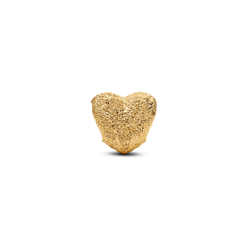 Mini Charm Corazón con Textura
