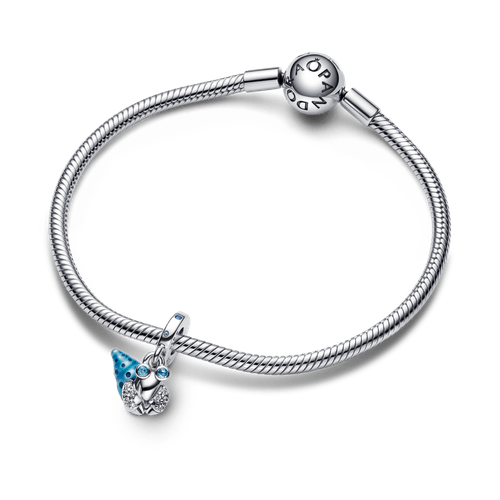 Charm colgante Cangrejo ermitaño que brilla en la oscuridad Pandora Plata Esterlina