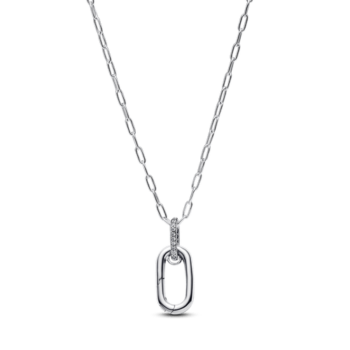 Collar Con Colgante Eslabón Que Se Puede Abrir